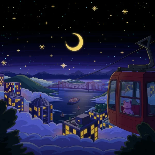 City Nights 3 cover art by Purrple Cat